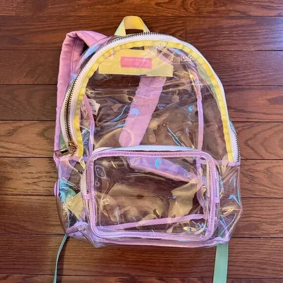 Stoney Clover Lane x Target Transparent Colorful Large Backpack - Picture 4 of 11